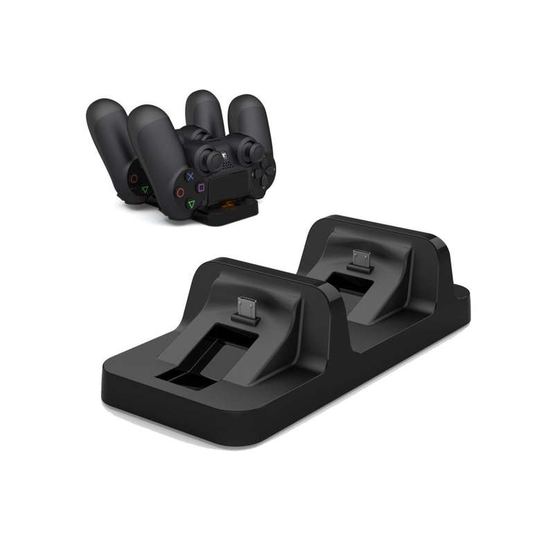 Dobe 5 IN 1 Game Pack Headphones, Charging Dock, Game Stand, Silicon Caps For P-4 Series
