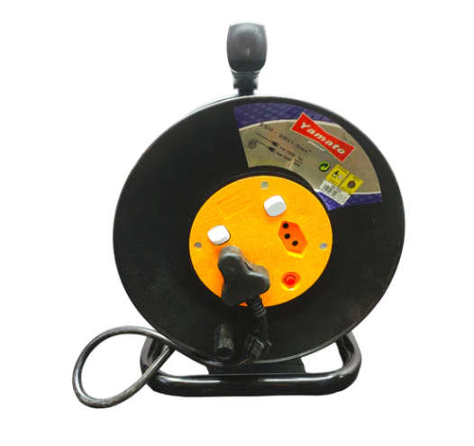 YAMATO 50M Cable Reel Extension with 2 Sockets