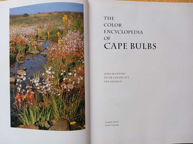 The Colour Encyclopedia of Cape Bulbs