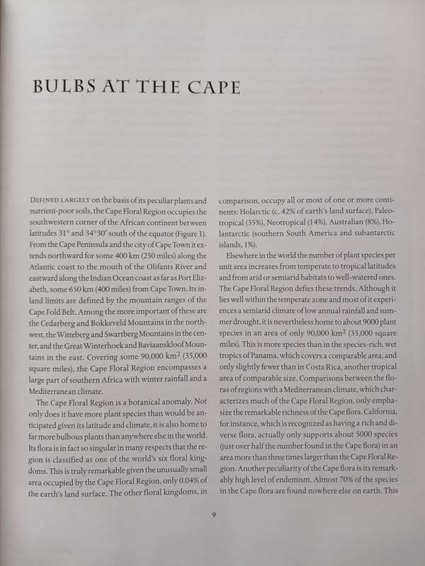 The Colour Encyclopedia of Cape Bulbs