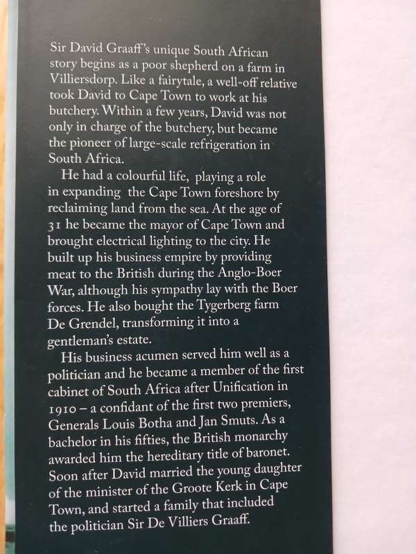 Sir David Pieter de Villiers - First Baronet of De Grendel by Ebbe Dommisse