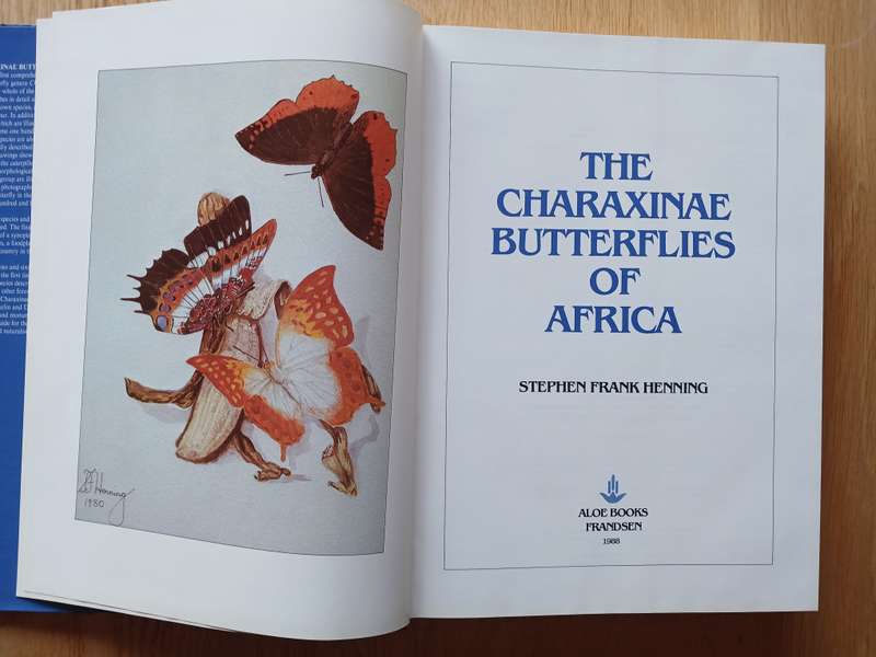 The Charaxinae Butterflies of Africa by Stephen Frank Henning
