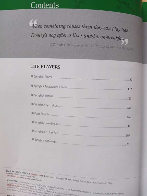 The complete book of Springbok rugby records
