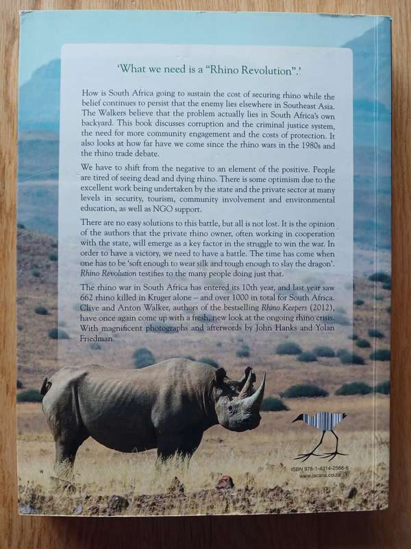 Rhino Revolution - Searching for new solutions by Clive and Anton Walker