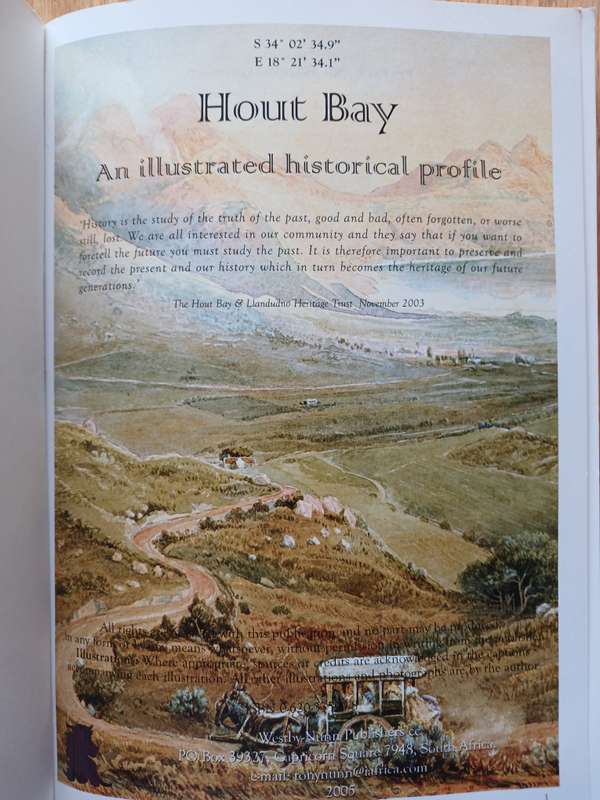 Hout Bay - An illustrated historical profile