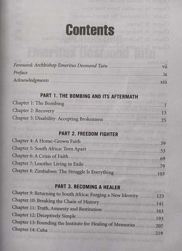 Redeeming the Past - My Journey from Freedom Fighter to Healer by Father Michael Lapsley, SSM