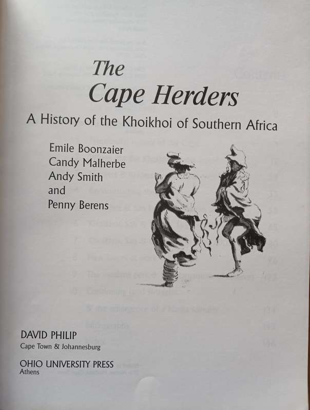 The Cape Herders - A History of the Khoikhoi of Southern Africa