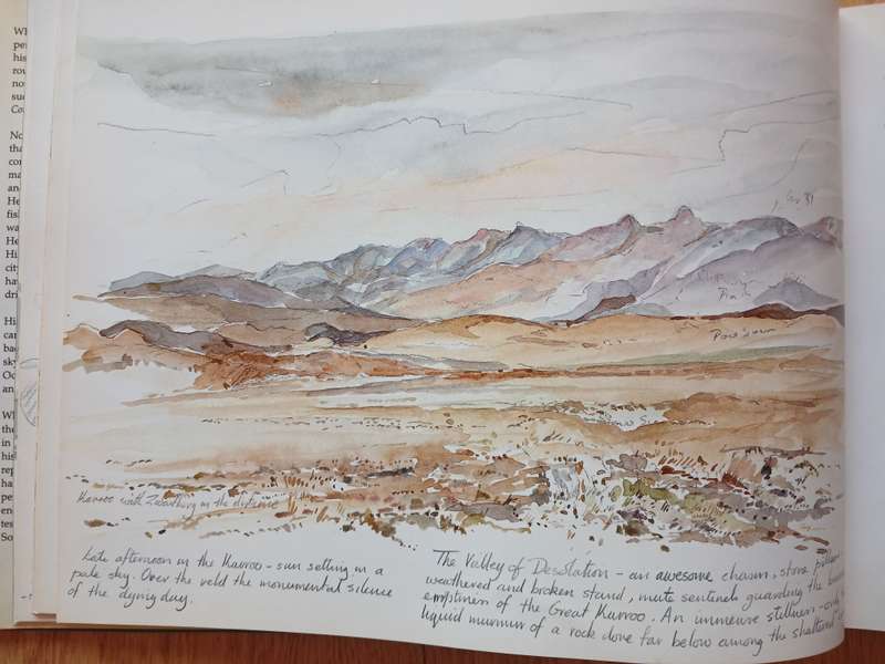 Tony Grogan's South African Sketchbook