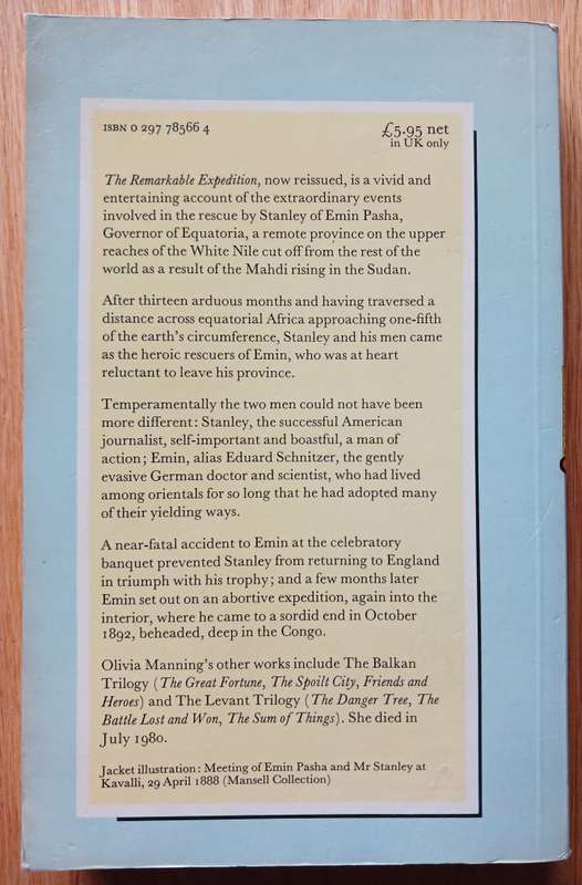 The Remarkable Expedition - The Story of Stanley's Rescue of Amin Pasha from Equatorial Africa