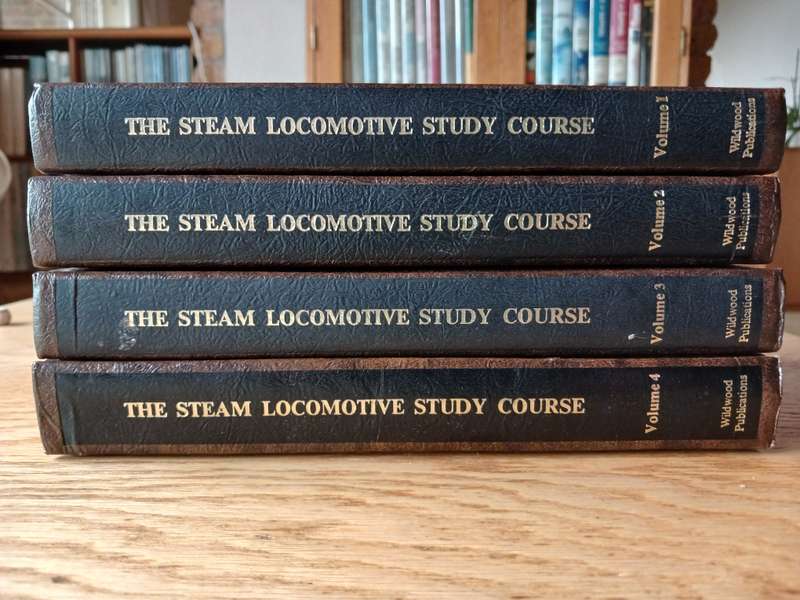 The Steam Locomotive Study Course Volumes 1 - 4