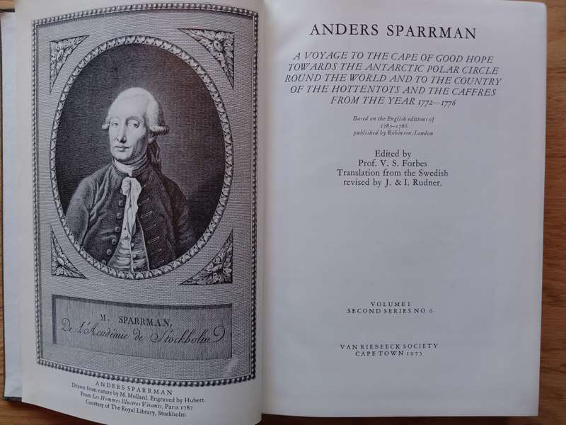 Anders Sparrman - A Voyage to the Cape of Good Hope towards the Antarctic Polar Circle etc.