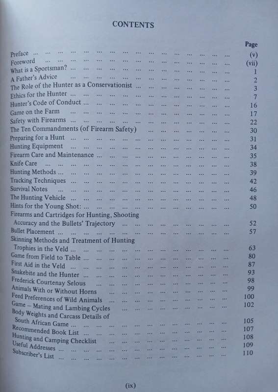 A Hunter's Hanbook
