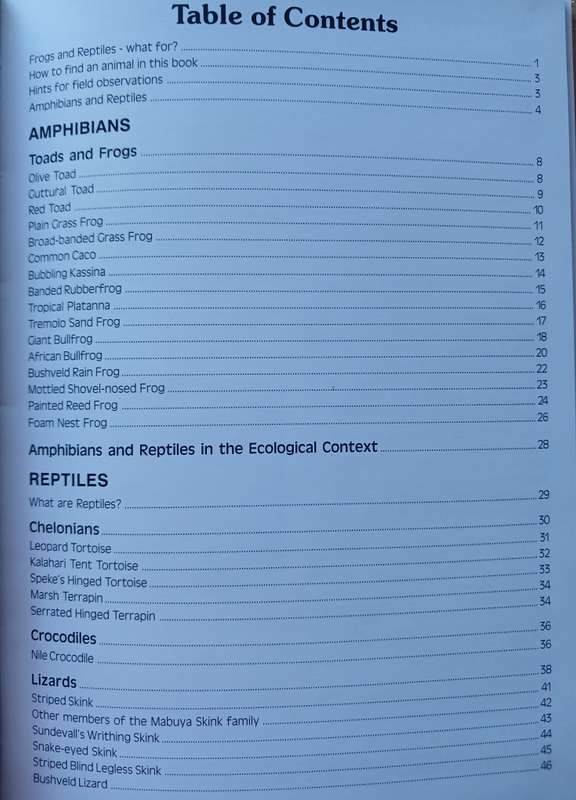 Common Amphibians and Reptiles of Botswana