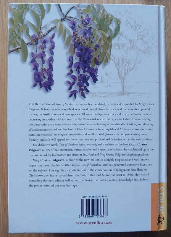 Trees of Southern Africa - New Edition Revised and Updated by Meg Coates Palgrave