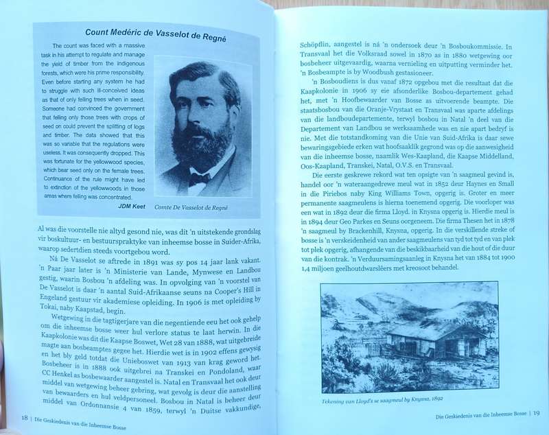 There is honey in the Forest - The history of Forestry in South Africa