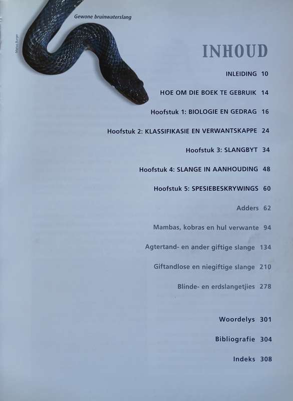 'n Volledige Gids tot die Slange van Suider-Afrika *SIGNED BY AUTHOR*