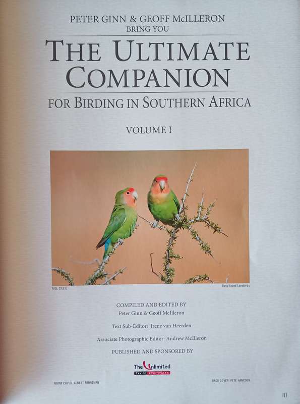 The Ultimate Companion for Birding in Southern Africa