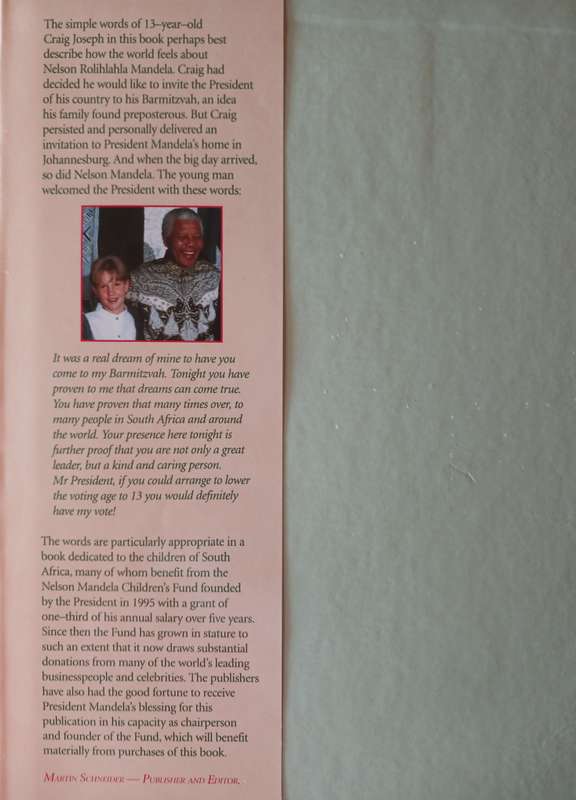 Madiba - Nelson Rolilahla Mandela - A Celebration (INSCRIBED BY FORMER PRESEDENT NELSON MANDELA)
