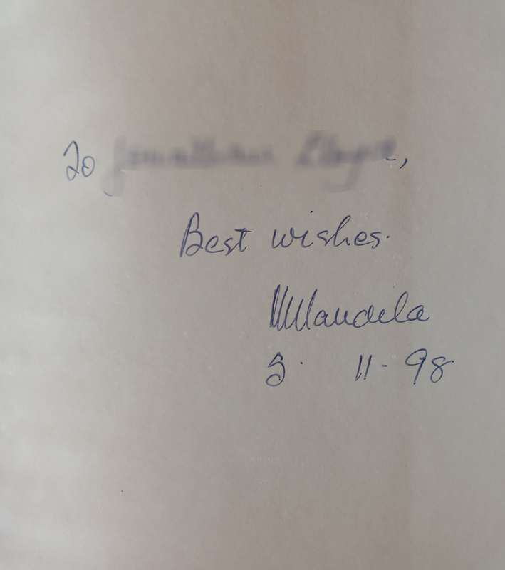 Madiba - Nelson Rolilahla Mandela - A Celebration (INSCRIBED BY FORMER PRESEDENT NELSON MANDELA)