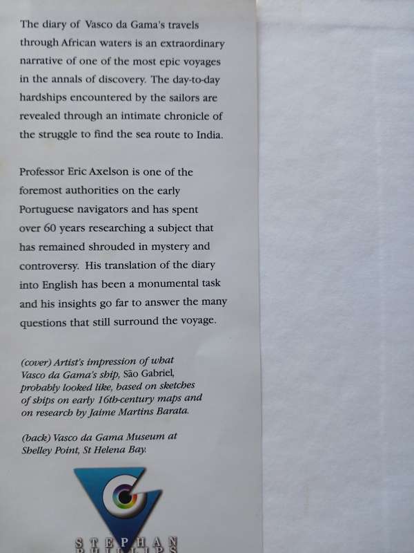 Vasco da Gama - The Diary of his travels through African Waters 1497-1499