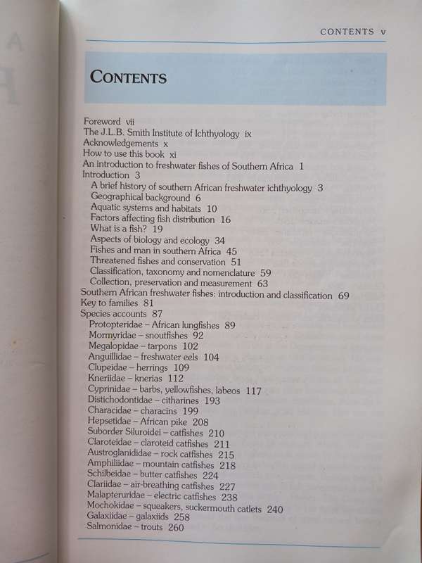 A Complete Guide to the Freshwater Fishes of Southern Africa