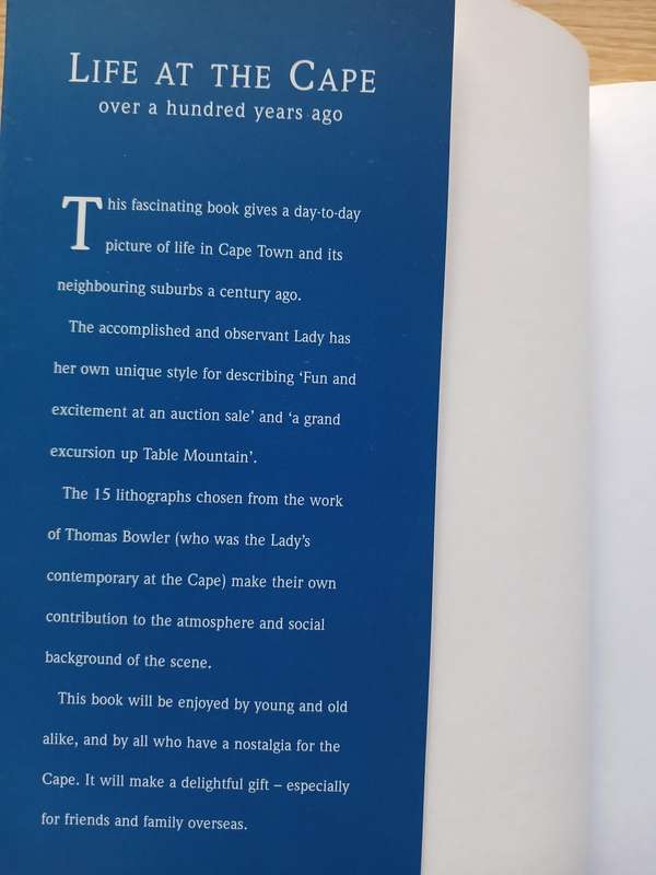 Life at the Cape over a hundred years ago
