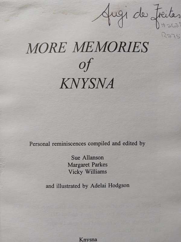More Memories of Knysna