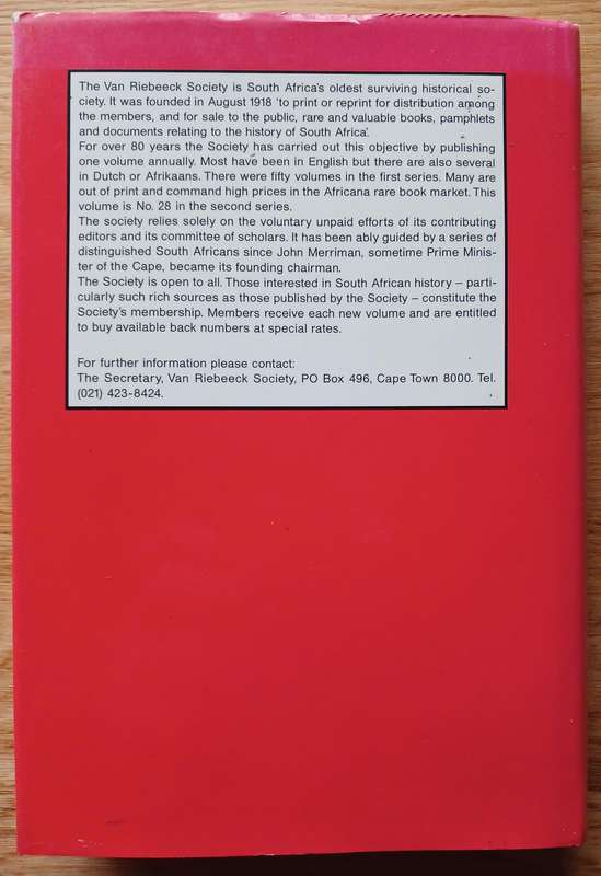 The Journal of Gustav de Vylder : Naturalist in South-Western Africa 1873-1875