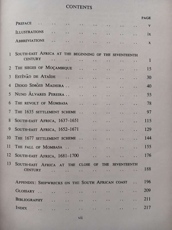 Portuguese in South-East Africa 1600-1700 by Eric Axelson
