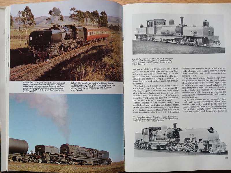 Garratt Locomotives of the World