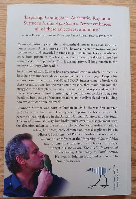 Inside Apartheid's Prison by Raymond Suttner