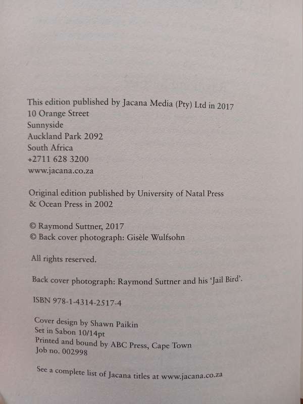 Inside Apartheid's Prison by Raymond Suttner