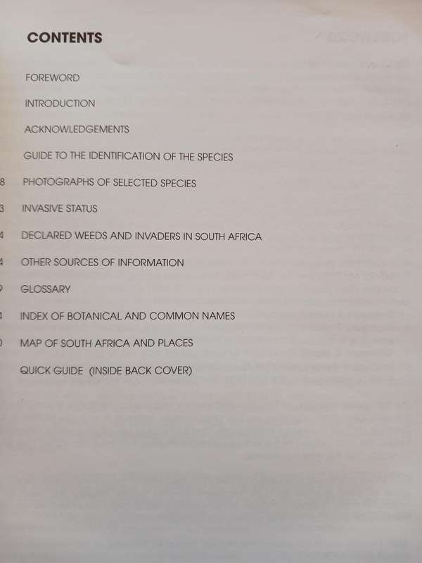 Alien Weeds and Invasive Plants - A complete guide to declared weeds and invaders in South Africa