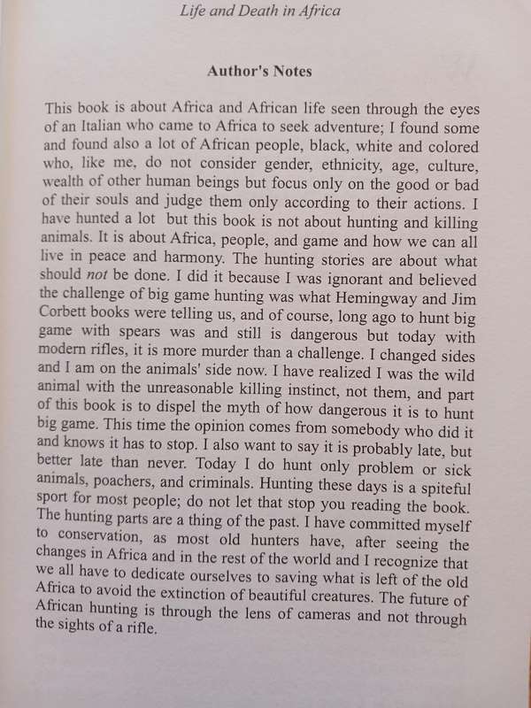 Life and Death in Africa