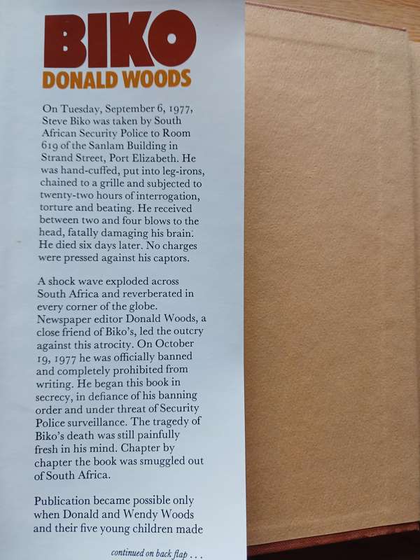Biko by Donald Woods