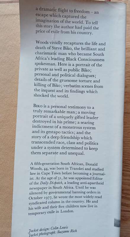 Biko by Donald Woods