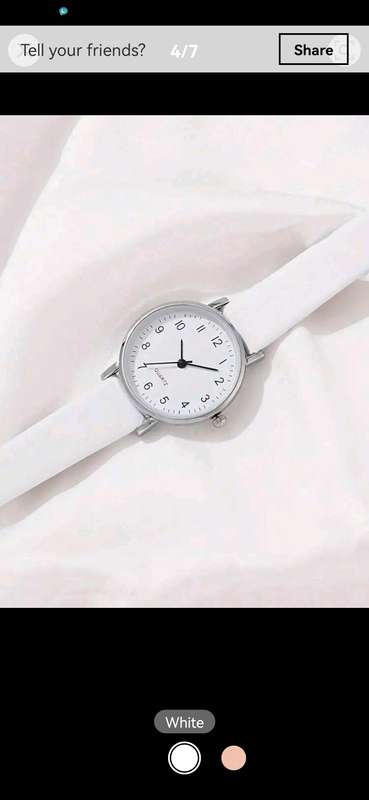 Luxurious 6 pc Leather Quartz Watch Set