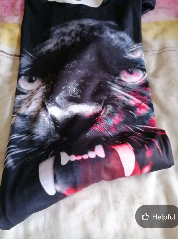 Wow amazing luxurious Men's 3D animal printed T-shirt