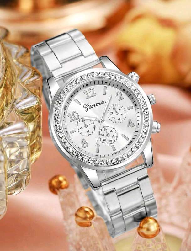 Wow amazing luxurious woman 5pcs Quartz Watch set