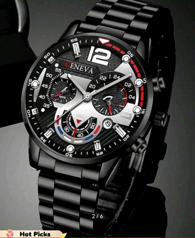 Men's 3pc Quartz Watch set