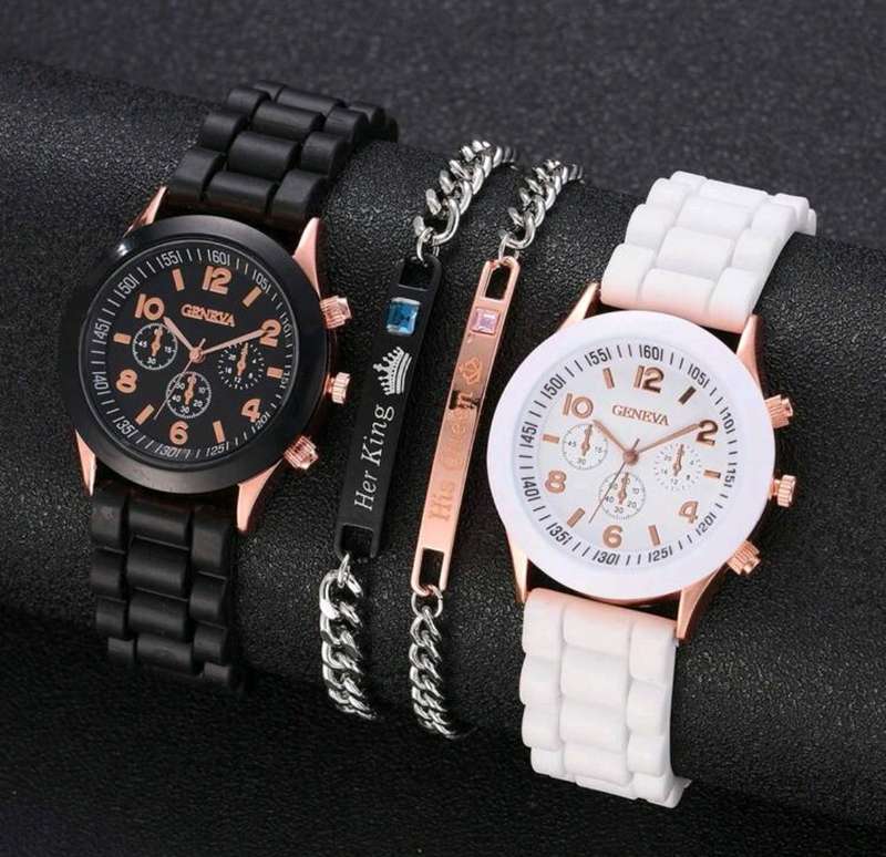 Wow amazing luxurious couple Quartz Watch set