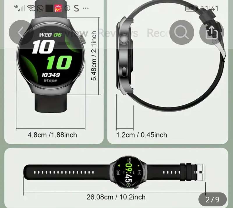 Luxurious smartwatch with gps