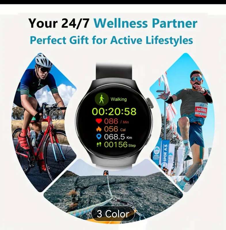 Luxurious smartwatch with gps
