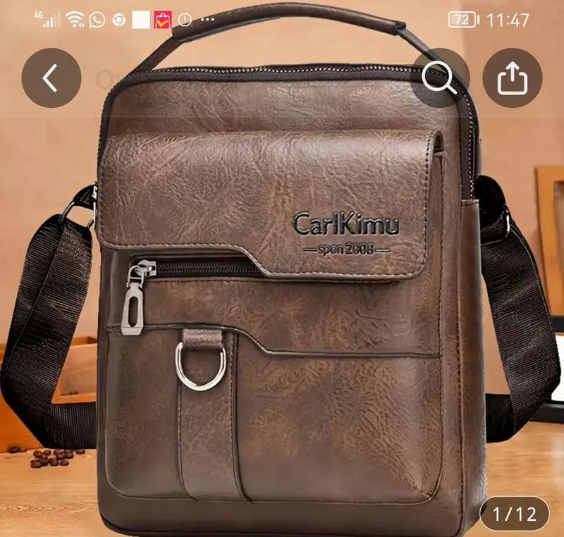 Leather Crossbody Bag