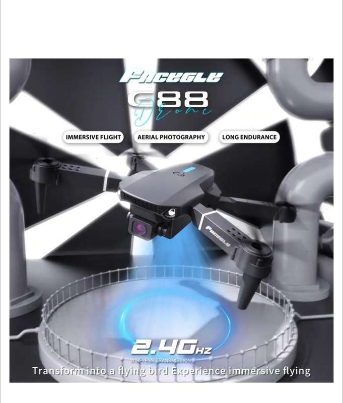 Wow amazing  E88 Dual camera  drone