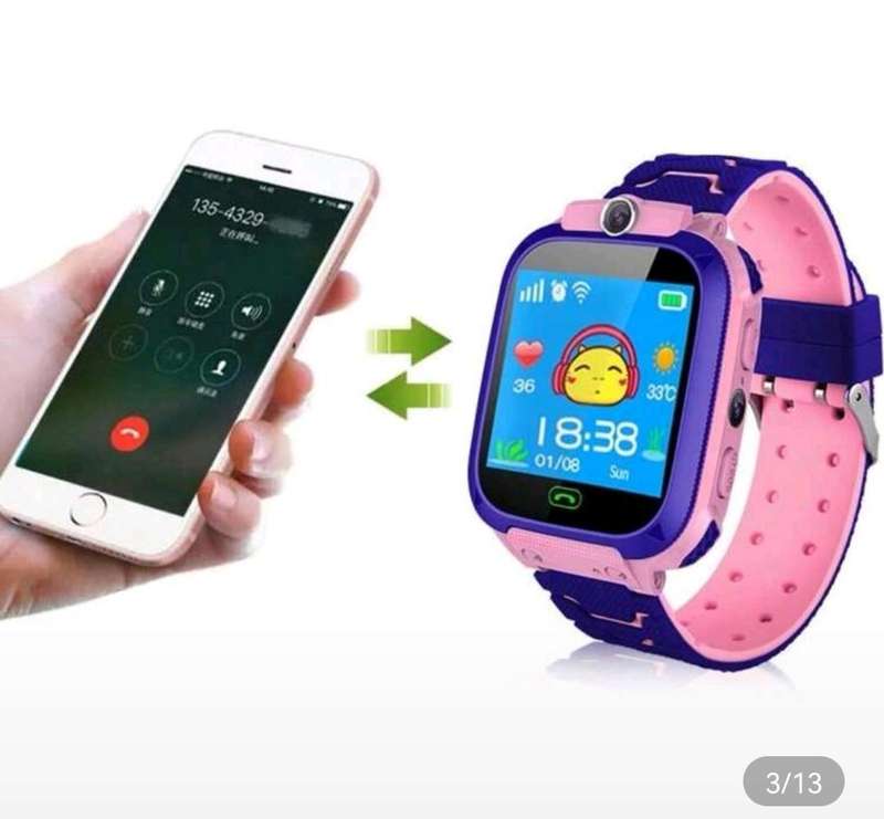 waterproof smartwatch / blue.