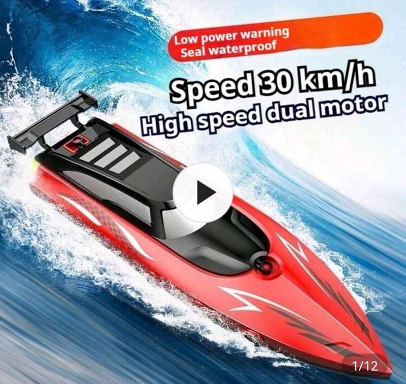 Waterproof & Ultra-Fast Remote Control Boat