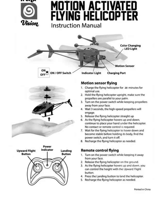 Remote Control Intelligence Helicopter