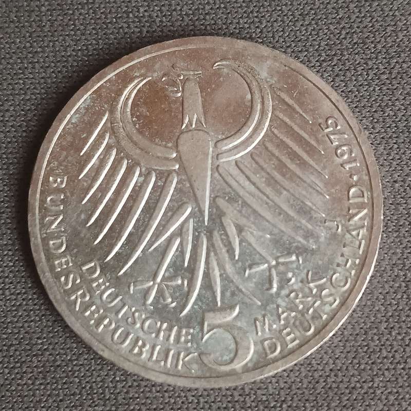 5 Deutsche Mark Friedrich Ebert & 10 Deutsche Mark Olympic Games in Munich