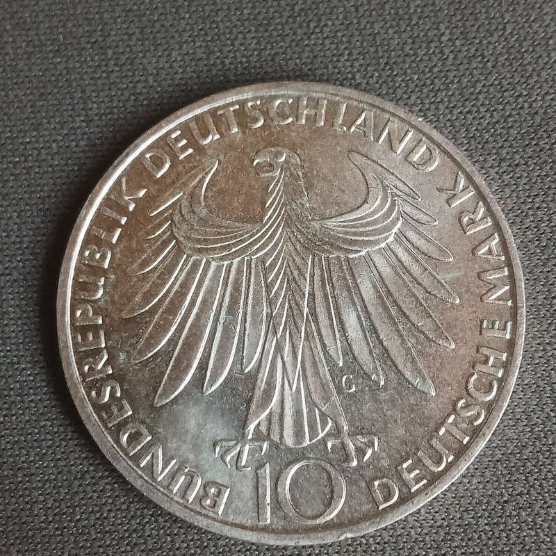 5 Deutsche Mark Friedrich Ebert & 10 Deutsche Mark Olympic Games in Munich